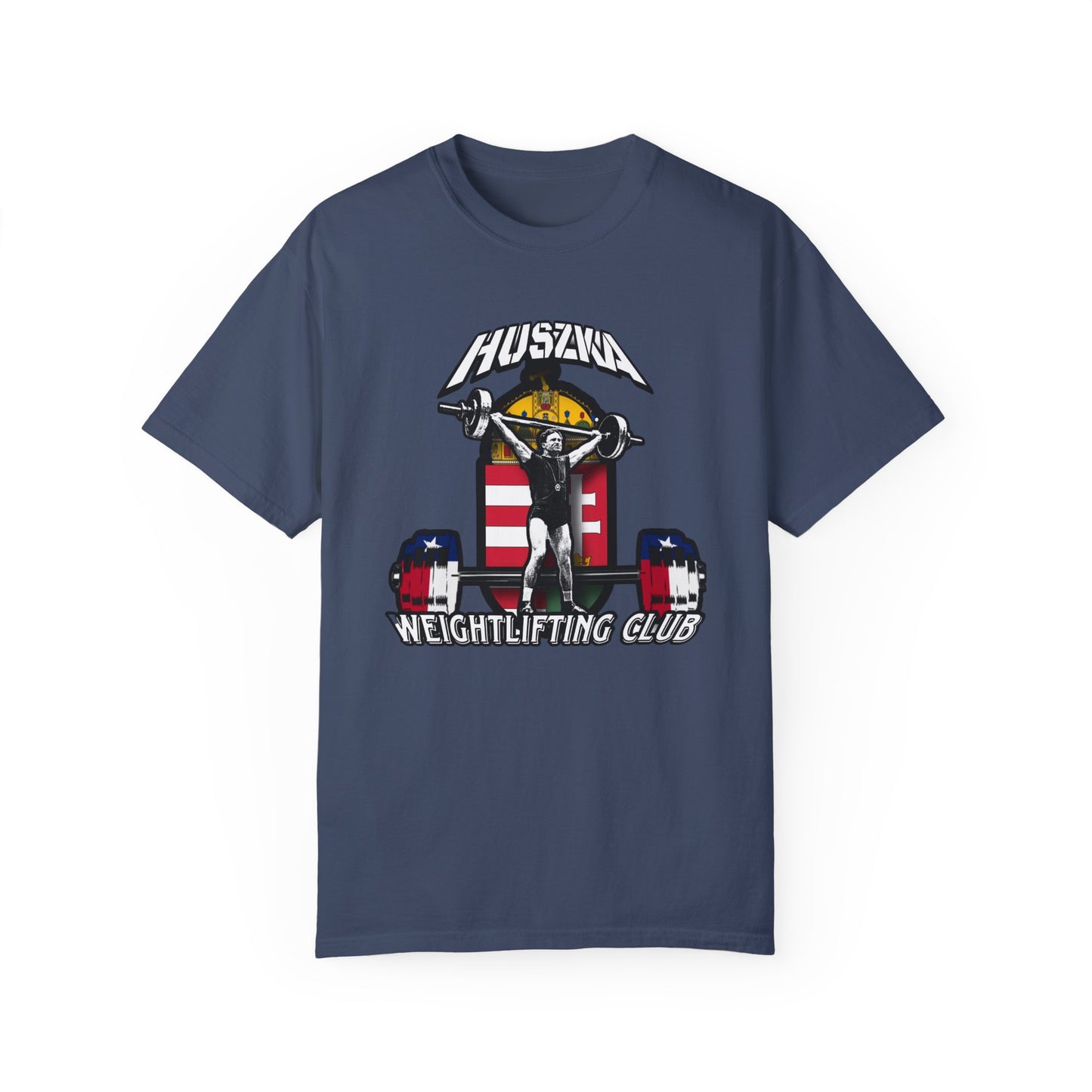 NEW DESIGN!  Garment-Dyed Weightlifting T-Shirt