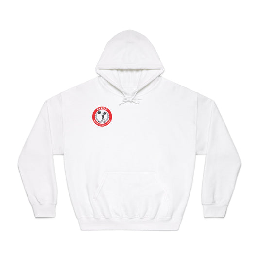 Motivational Gym Hoodie - 'The Weights Won't Wait' Unisex DryBlend® Sweatshirt