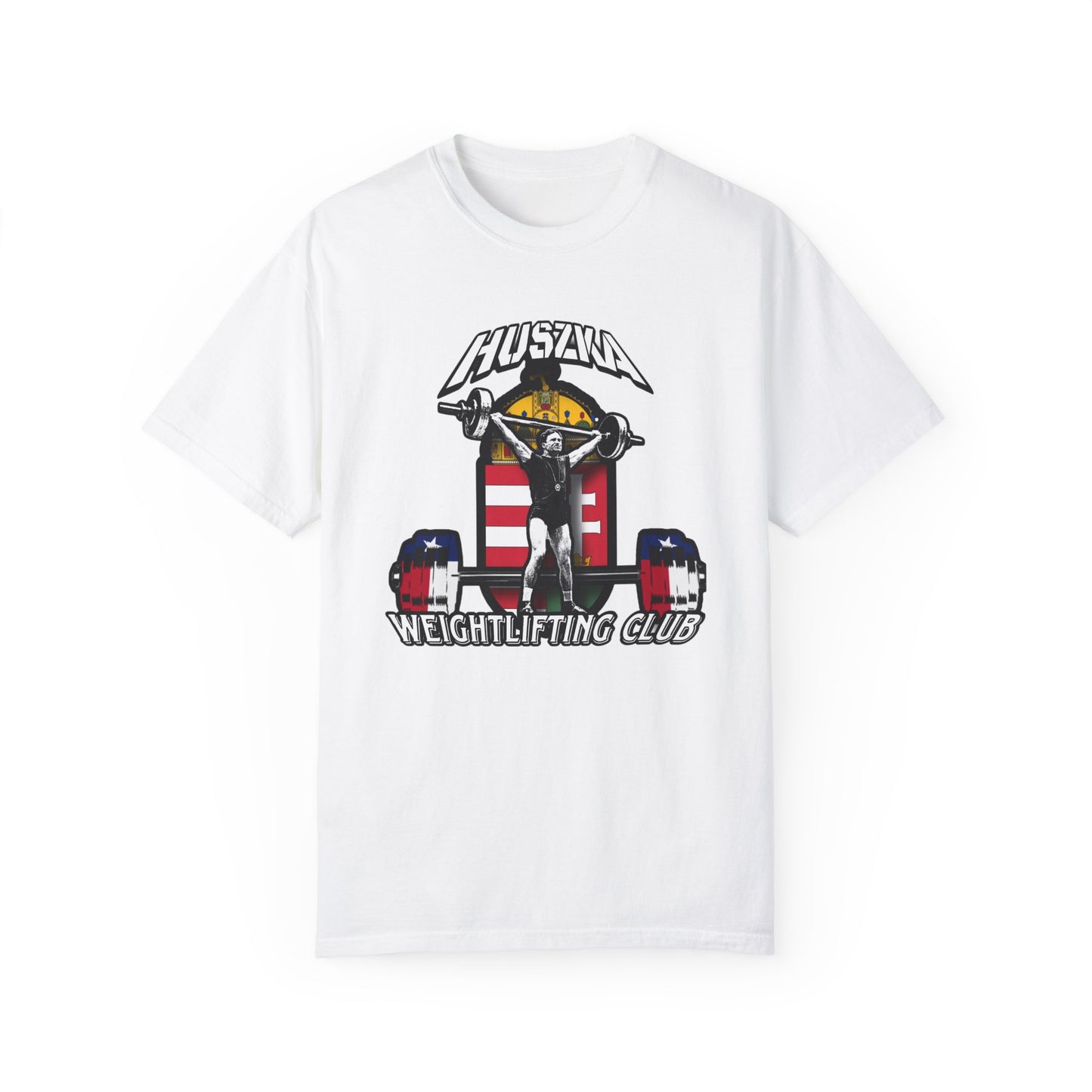 NEW DESIGN!  Garment-Dyed Weightlifting T-Shirt